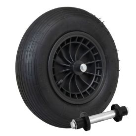 Wheelbarrow wheel 4.80/4.00-8 plastic rim