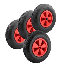 Set with 4 go-kart wheels 4.80/4.00-8 - incl. 1x square hub hole