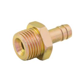 Hose tail 1/2" external with 10 mm hose tail orion