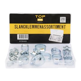 Hose clamps assortment 26-piece - TOPGEAR