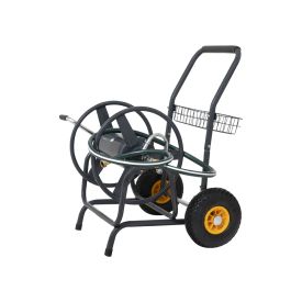 Garden hose reel cart