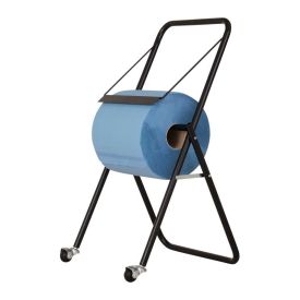 Floor stand metal for roll of industrial paper