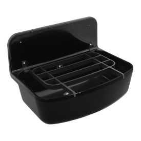 Utility sink PP black 49 cm