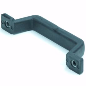 Black plastic handle