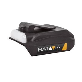 18V USB Accu Adapter met Zaklamp BATAVIA
