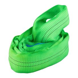 Rondstrop 2 ton, groen, 1 meter, eindloze hijsband - TRAILERGEAR 