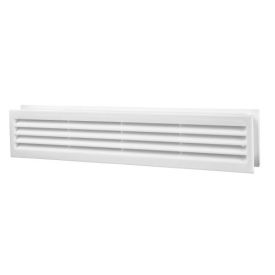 Door vent 433 x 78 mm white