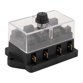 Fuse box for 4 fuses