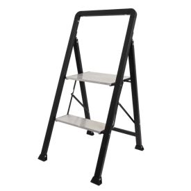 Aluminium huishoudtrap 2 treden BATAVIA
