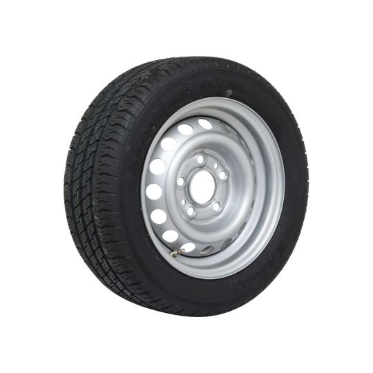 Caravan tire with rim 195/50 R13 pitch 5x112
