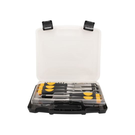 Chisel set (wood) 5-piece in case