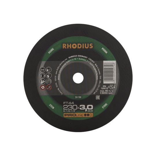 Cutting disc 230x3 stone