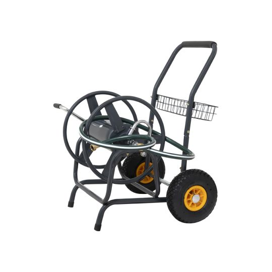 Garden hose reel cart