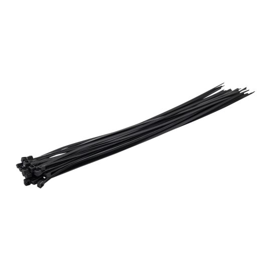 Tie wraps / Cable ties 37 x 0.48 cm 100 pieces black TOPGEAR