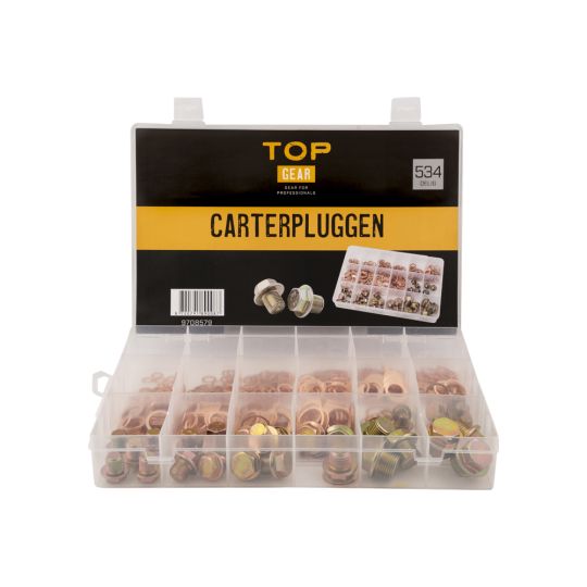 Sump plug assortment 534-piece TOPGEAR