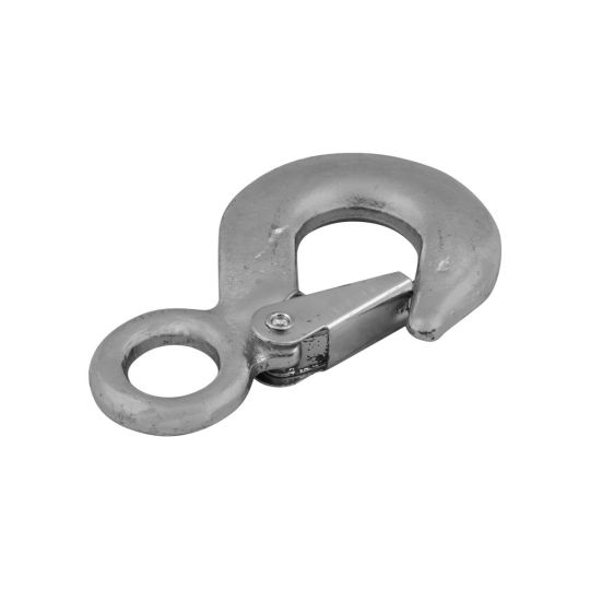 Load hook with flap galvanized 1000 kg