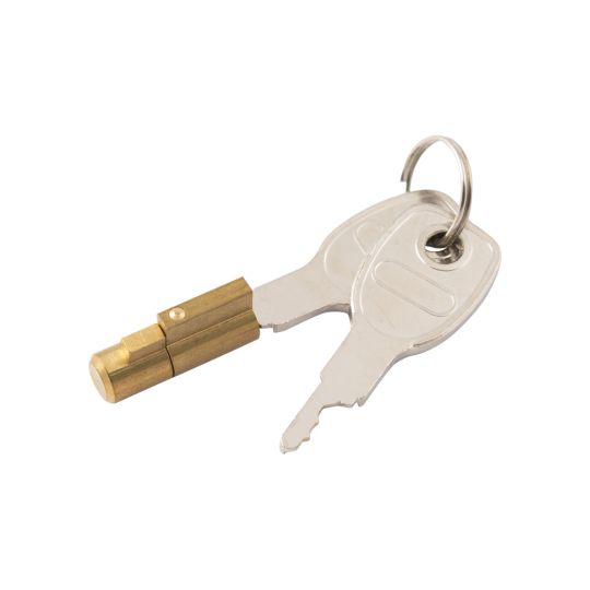 Plug lock for ball coupling