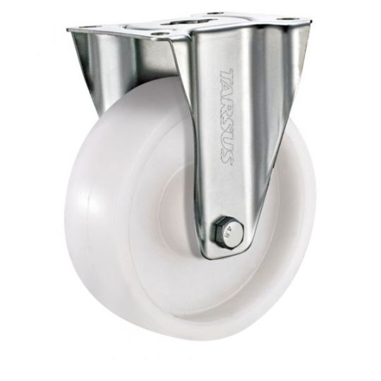 Heavy duty fixed castor 125 mm nylon 400 kg - TARSUS