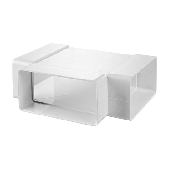 Flat duct 220x90 mm T-piece