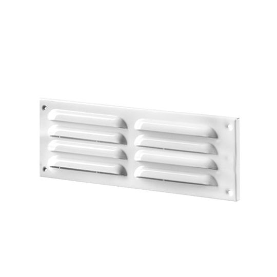 Aluminium vent 205x80 mm white