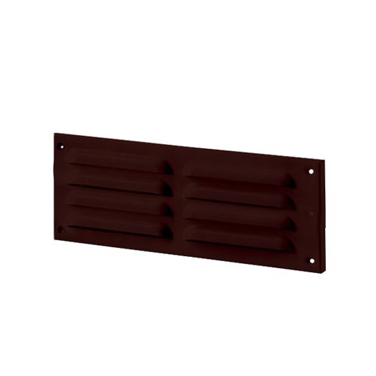 Aluminium vent 205x80 mm brown