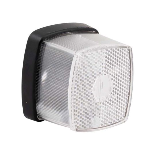 Position lamp white with reflector