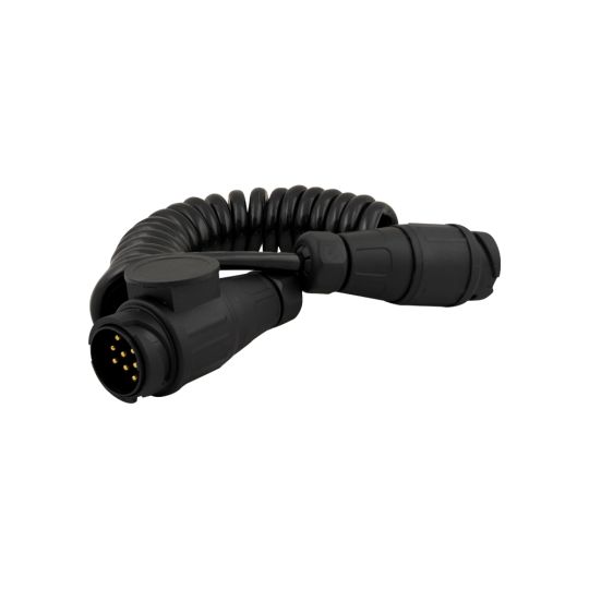 Spiral cable 13 pin plug