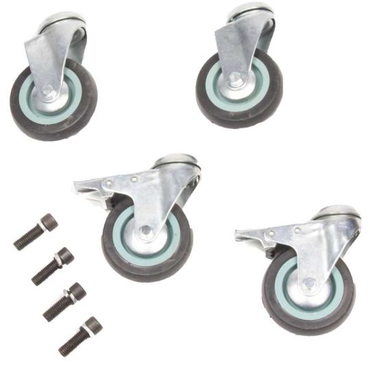 Wheel for aluminum box set of 4 pieces