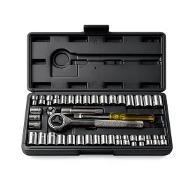 Socket box 40-piece 1/4"+3/8"