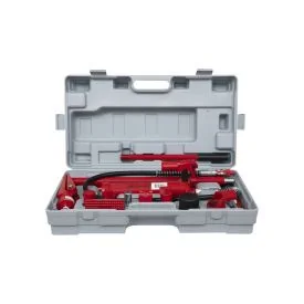 Hydraulic dent removal kit 4 tons with accessories and storage case
