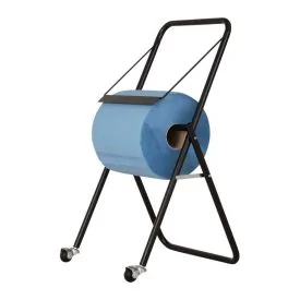 Floor stand metal for roll of industrial paper