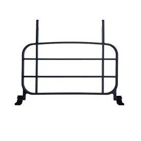 Plastic hinged grid for utility sink PP - black