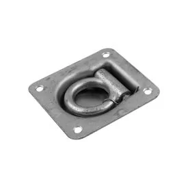Floor ring folds away single