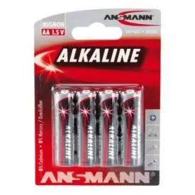 Alkaline battery AA LR6 4 pcs.