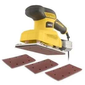 POWERPLUS Vlakschuurmachine 260W - 6 acc.