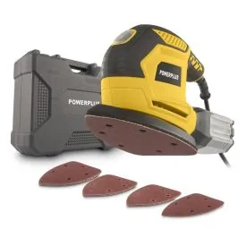 POWERPLUS Handpalmschuurmachine 220W - 15 acc.