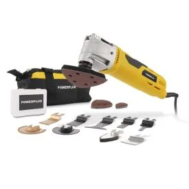 POWERPLUS Oscillerende multitool 450W - 34 acc.