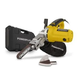 POWERPLUS Bandvijlmachine 400W - 10 acc.