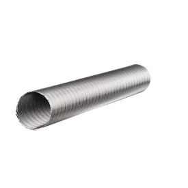 Semi rigid aluminium flexible hose Ø 125 mm 2.5 m