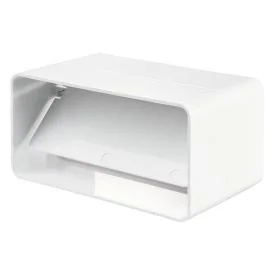 Ventilation duct connector with non-return valve 110x54 mm