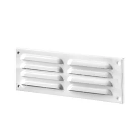 Aluminium vent 205x80 mm white
