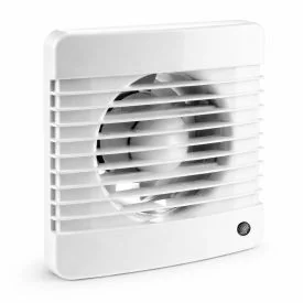 Bathroom fan with timer Ø150 mm basic