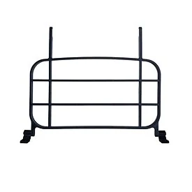 Plastic hinged grid for utility sink PP - black