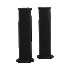 Handvat rond, ZWART (set van 2)