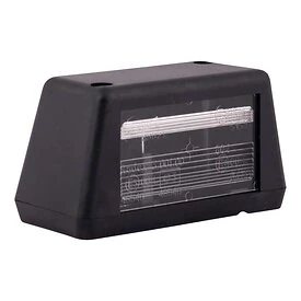 License plate light large TUV