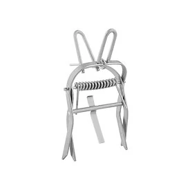 Mole clamp galvanized with handle